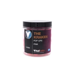 Vital Baits Pop-ups The Kraken Pink 80g -Angelausrüstung 04 0023r 2