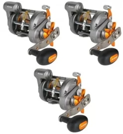 3-pack Okuma Cold Water Line Counter CW-203DLX Lefthand