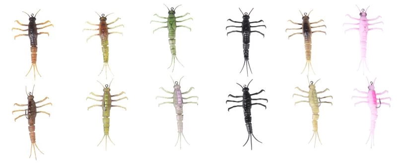 Savage Gear 3D TPE Mayfly Nymph 5cm 1 Savage Gear 3D TPE Mayfly Nymph 5cm