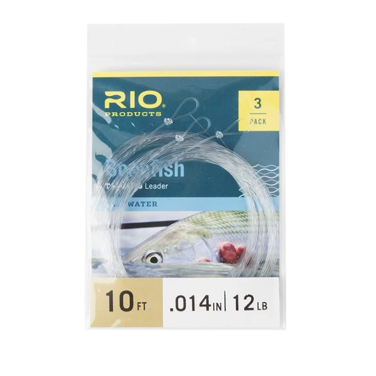 RIO Bonefish Leader 10f 3-pack 1 RIO Bonefish Leader 10f 3-pack