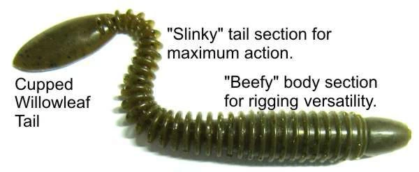 Lunker City Ribster 7,5cm (12-Pack) 2 Lunker City Ribster 7,5cm (12-Pack) – Bild 2